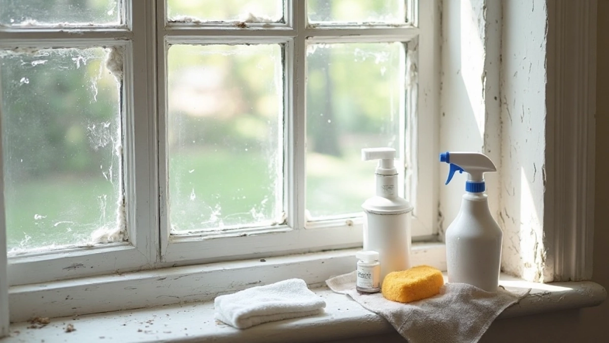 Czym wyczyścić okna po tynkowaniu