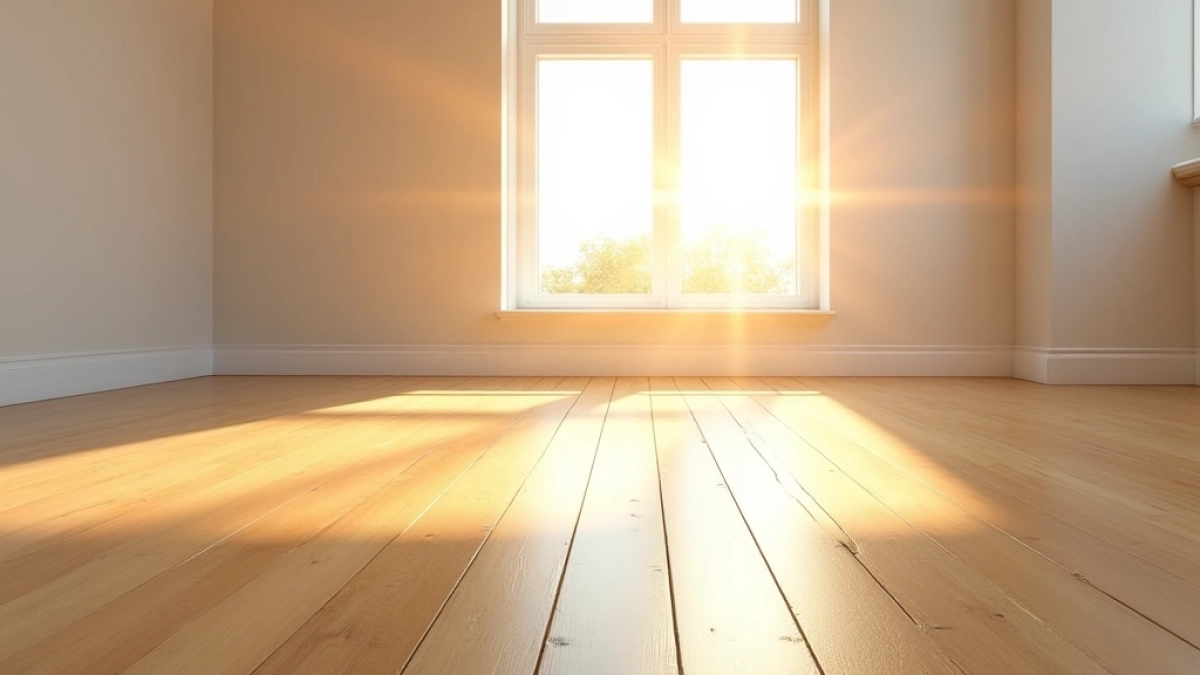 Jak układać panele względem okna