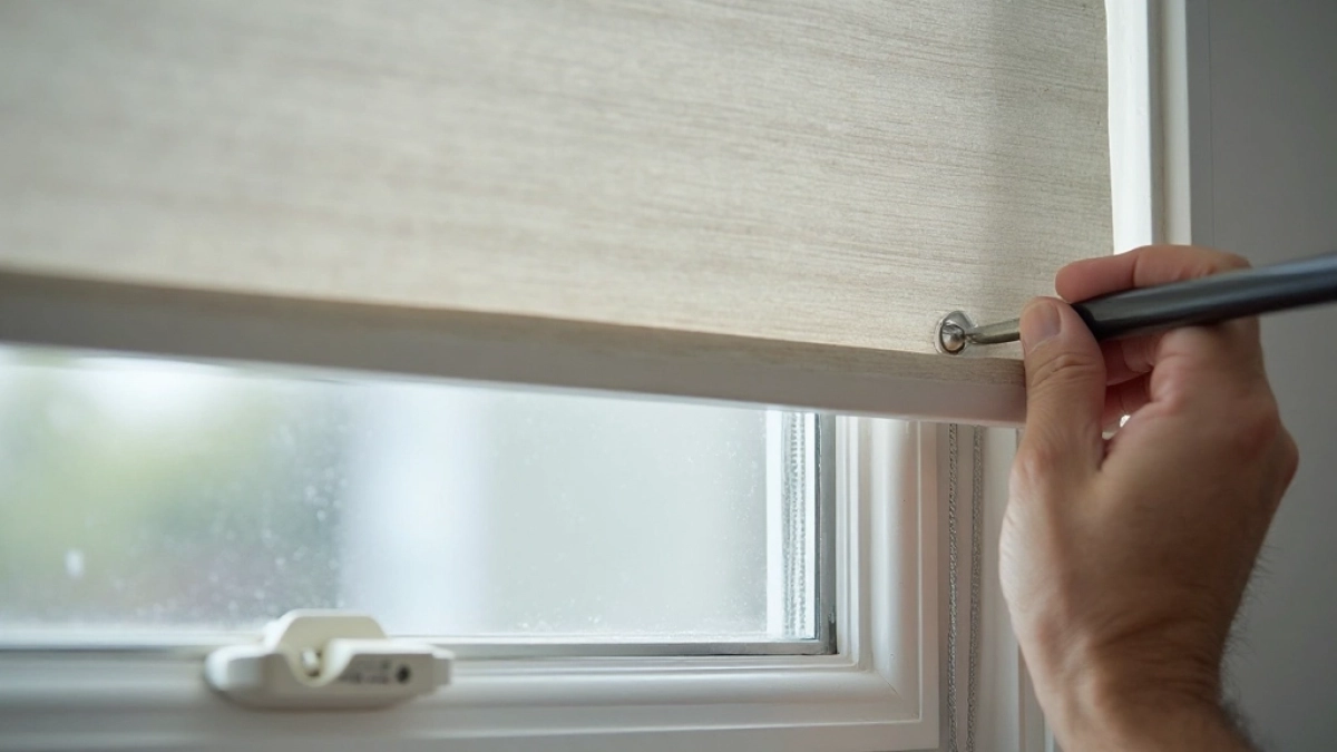 Jak zamontować roletę na okno z wywietrznikiem