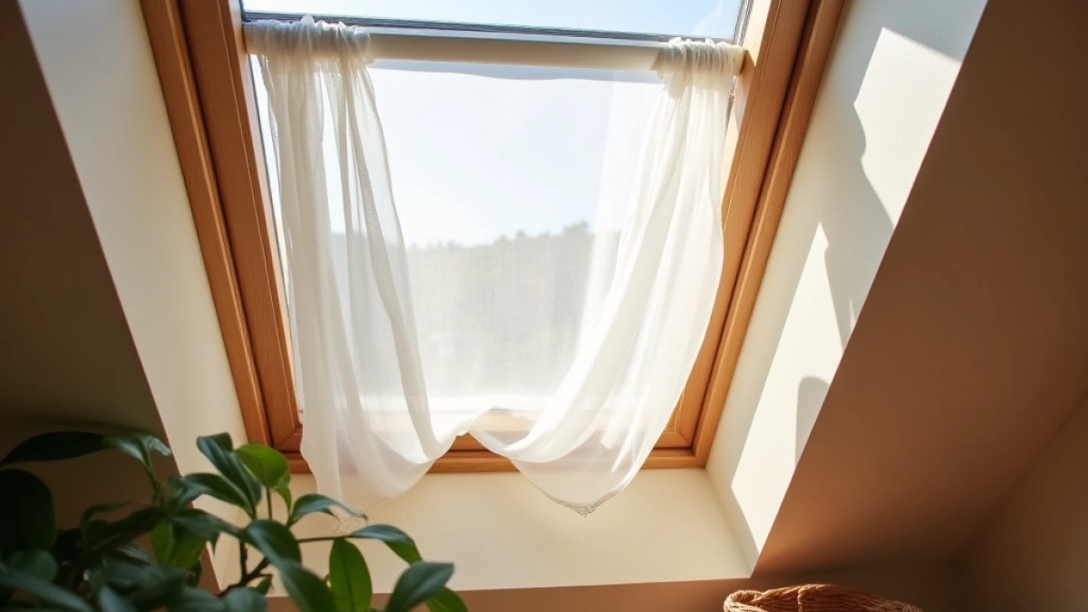 Jak zasłonić okno dachowe Domowe sposoby