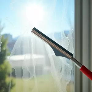 Jak myć okna ściągaczką