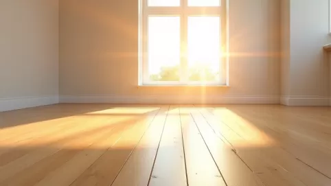 Jak układać panele względem okna