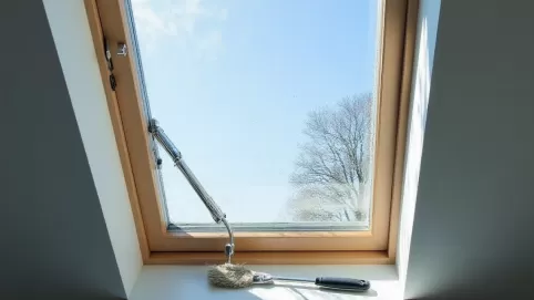 Jak umyć okno dachowe z zewnątrz
