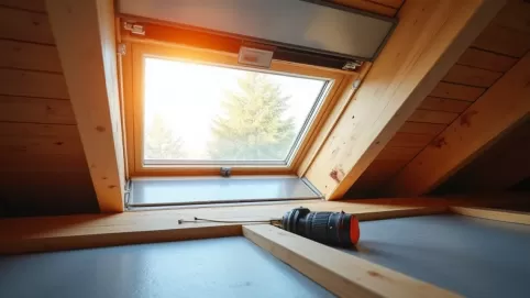 Montaż okna dachowego bez zdejmowania blachy