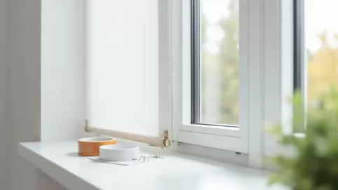 Montaż rolet na okna plastikowe